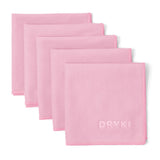 DRYKI Pocket-Sized Sweat Towels - Neutral-Toned Multi-Cloth in Dark Grey, White, and Coastal Blue