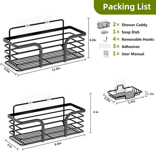 upgraded transparent non-marking adhesive supporting up to 40 pounds