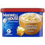 Maxwell House International Instant Mix – Cozy Kitchen Counter Coffee Accessory, Hazelnut Cafe, 9 oz Canister