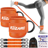 KUZARO Stackable Ankle Workout Bands – Mindful Hip and Booty Toning for Personal Reset Time