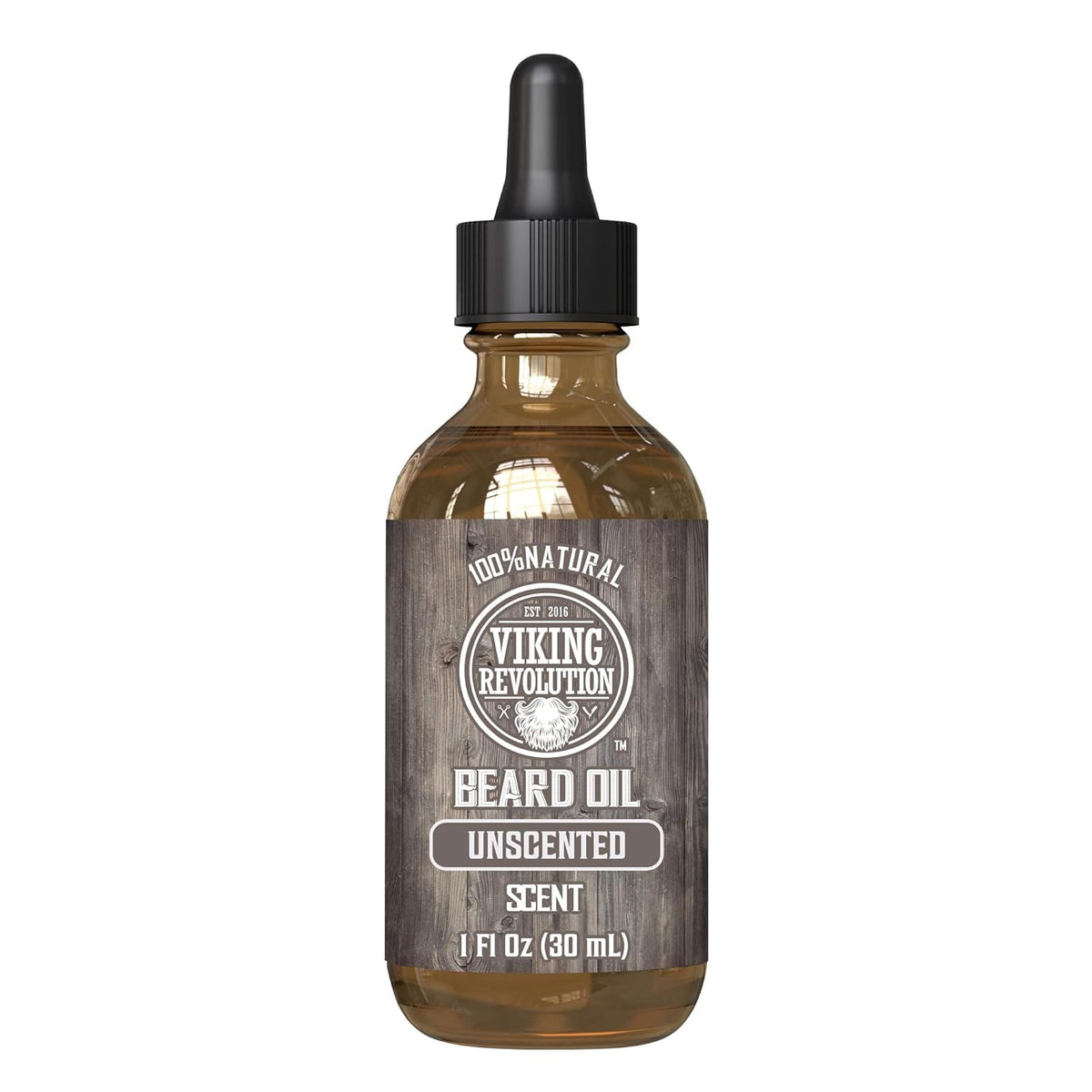 Viking Revolution Beard Oil - Valentine's Day Gift for Husband, Cedar and Pine Beard Grooming Set