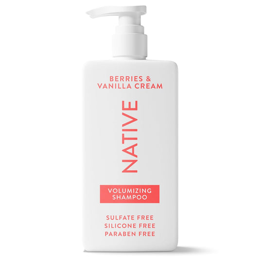 volumizing plant oil-based cleanser blend for visible bounce and less frizz