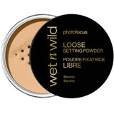 wet n wild Photo Focus Banana Setting Powder - Restrained Beauty Pick, Neutral-Toned Multi-Use Powder in a Clean Jar