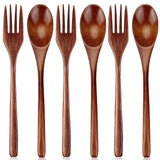 Hosrik Handmade Wood Cutlery – Gift-Ready Reusable Flatware for Coworkers and Hosts