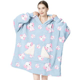 Touchat Giant Hood Blanket Sweatshirt – Stress-Free Gift for Grandmas, Moms, and Best Friends