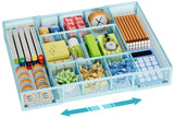 Marbrasse Expandable Drawer Organizer for Remote Work Station, 10-Compartment Mesh Tray to Keep Office Supplies Within Reach During Deep Focus Sessions