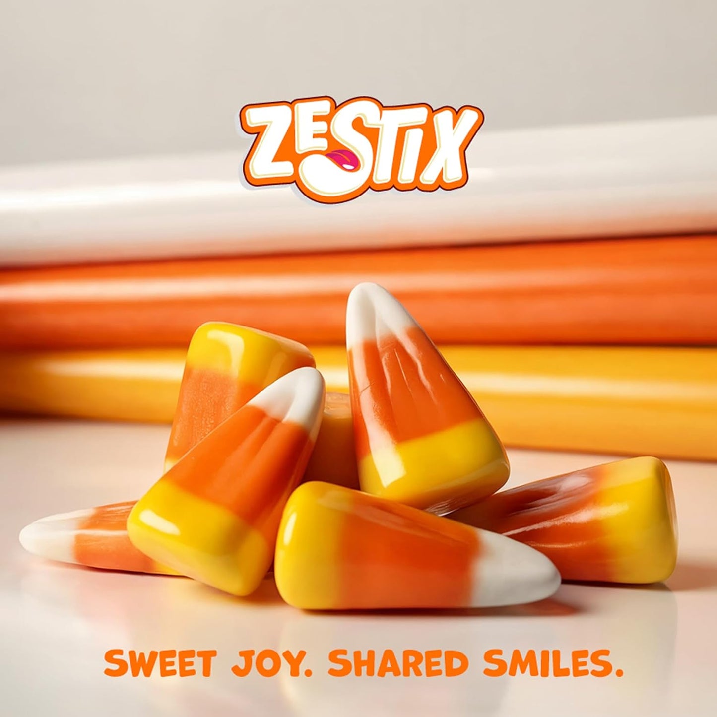 Zestix Candy Corn – Family-Safe Classic Halloween Candy in a 10 oz Shareable Bag, Perfect for Trick-or-Treaters