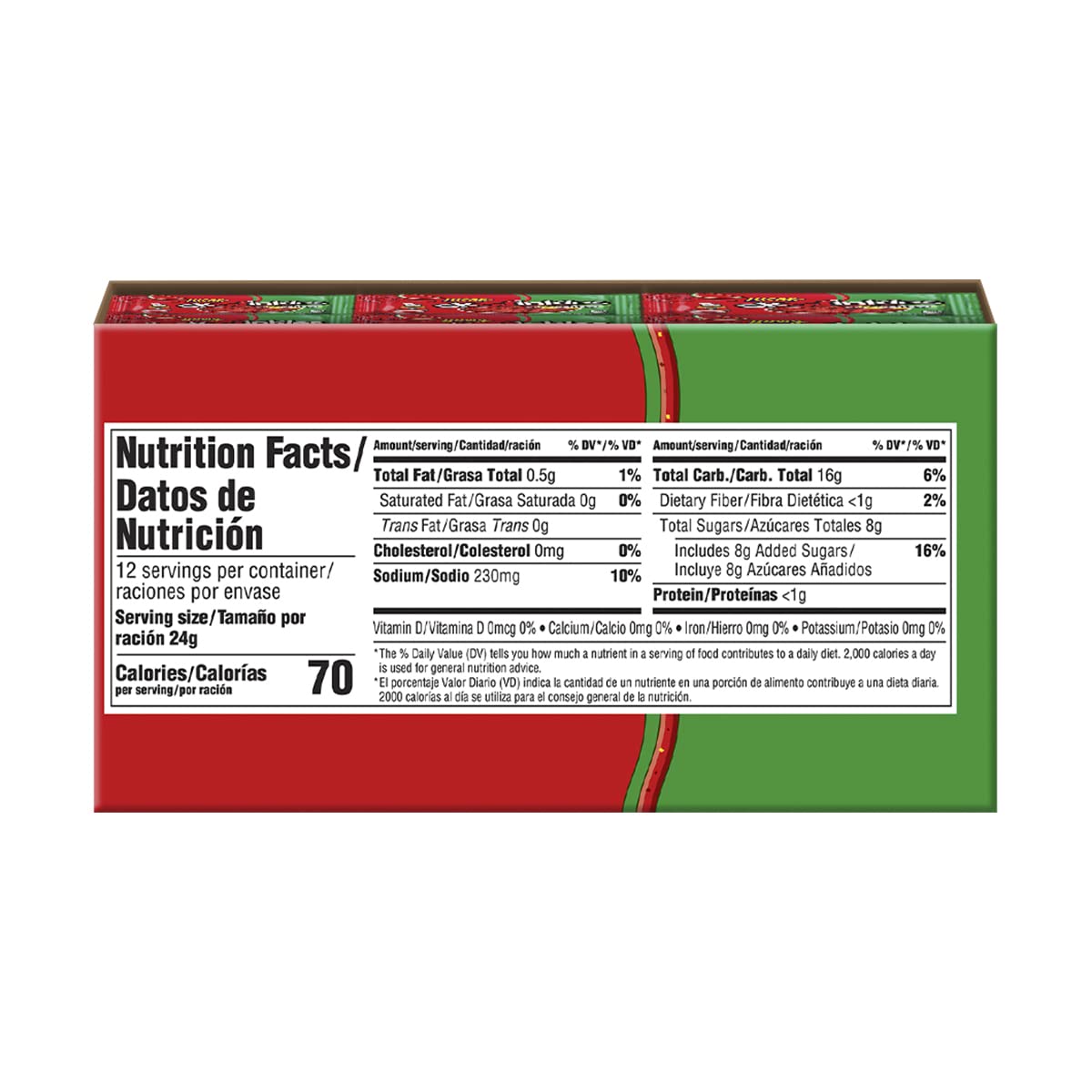 0.84 oz per piece in a 12-count bulk pack