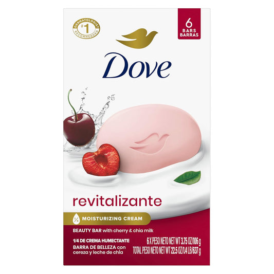 1/4 moisturizing cream in every bar for lasting nourishment