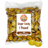 Ginger Candy – On-the-Go Digestion Aid for Camping, Hiking, and Outdoor Adventures, 1 Pound Bag