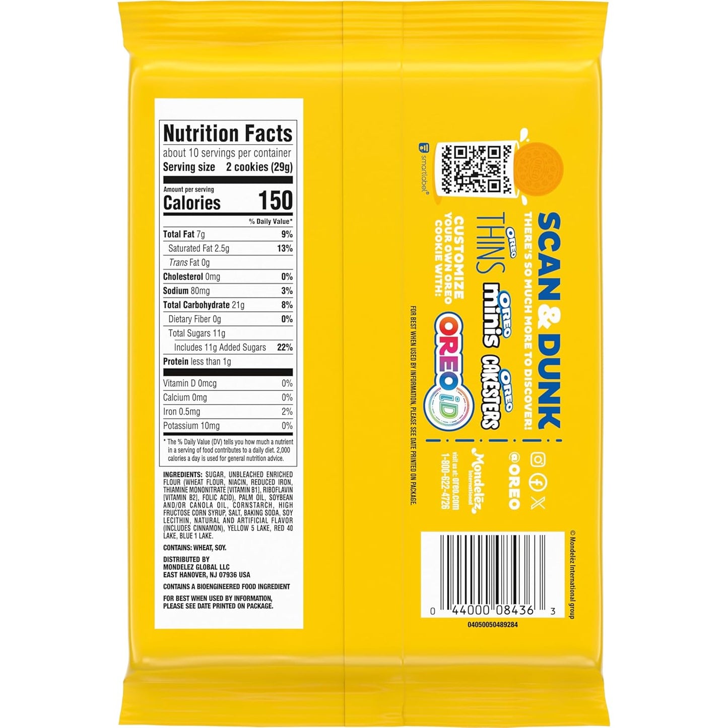 10.68 oz resealable easy-open pouch