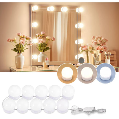 10 dimmable led bulbs or 18 dimmable led strips with e26 base