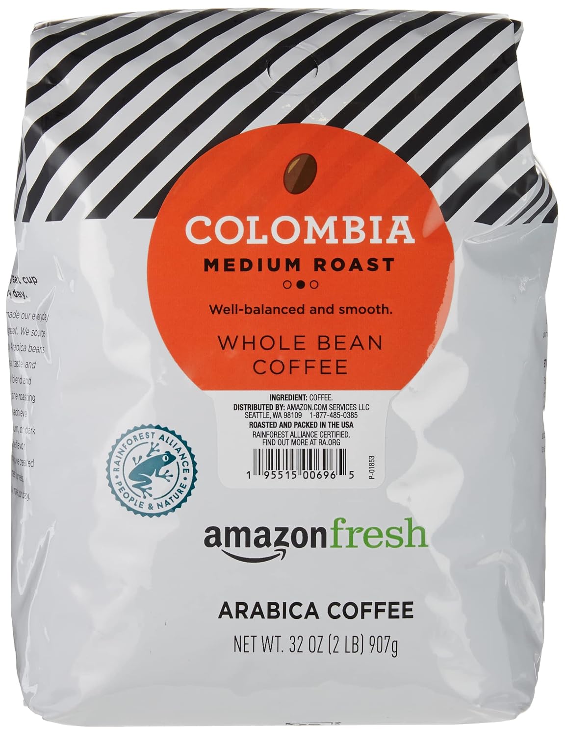 100% arabica coffee beans grown in colombia (and rwanda in select variants)