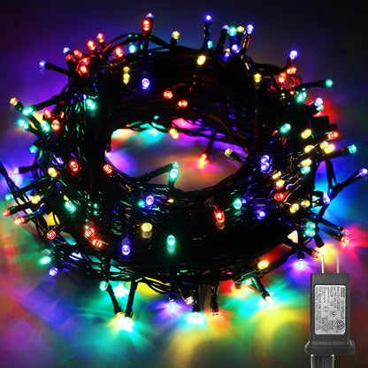 100 high-brightness leds on 32ft string (also available in 65ft and 98ft lengths)