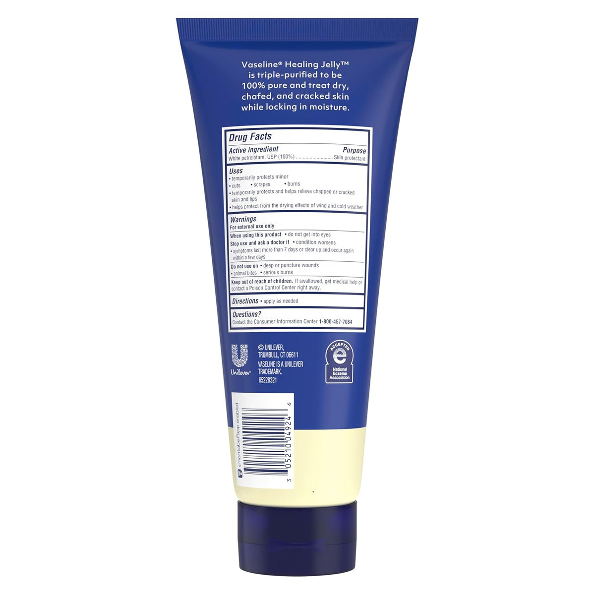 100% white petrolatum single-ingredient formula