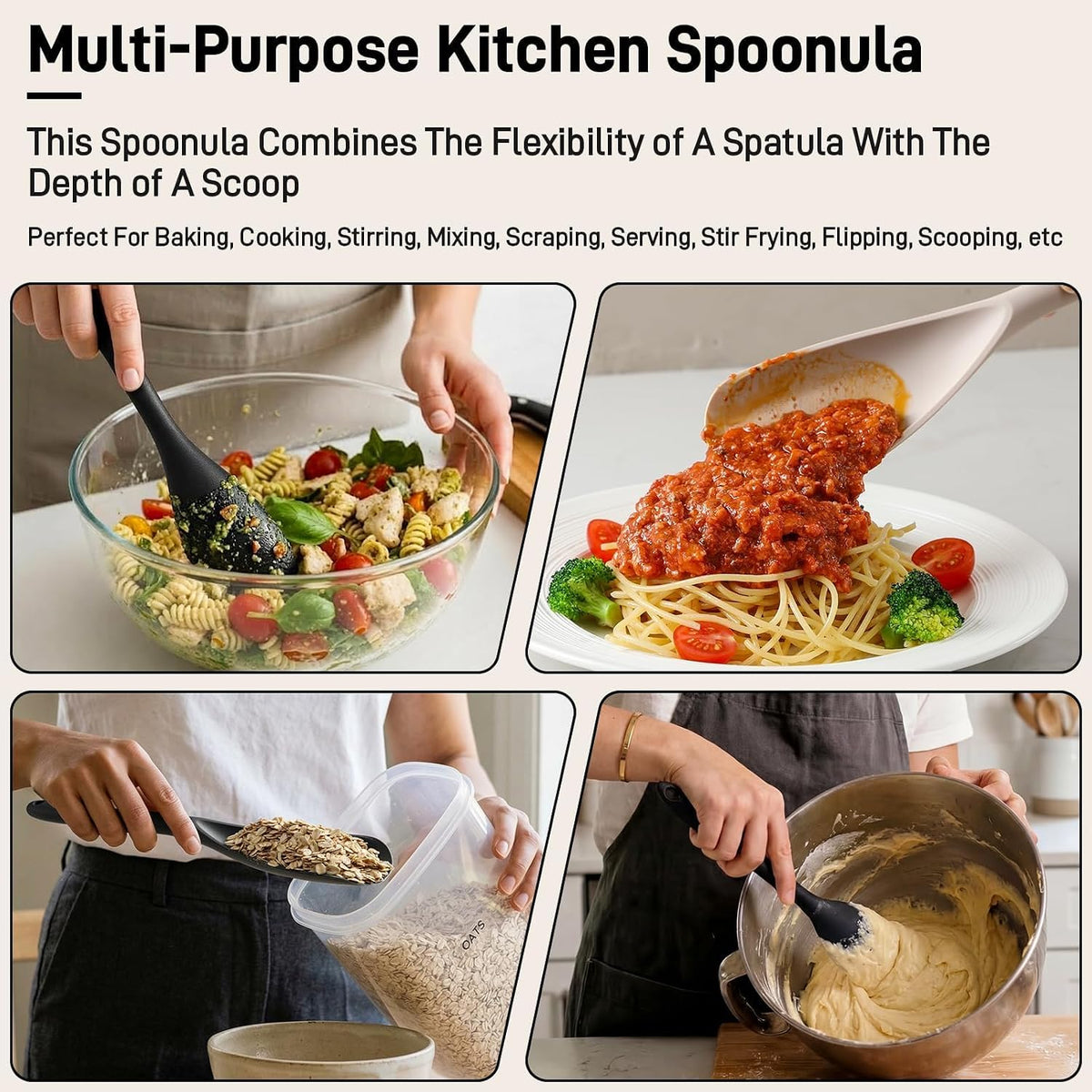 11.4-inch length with integrated hanging hole for space-saving storage