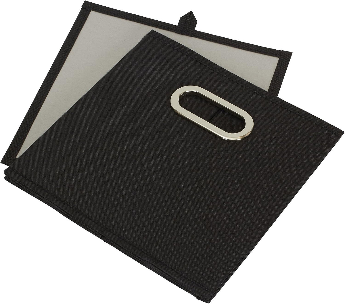 11" l x 11" w x 11" h dimensions compatible with standard cube shelving