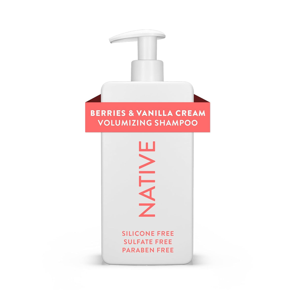 16.5 fl oz liquid shampoo in berries & vanilla cream scent