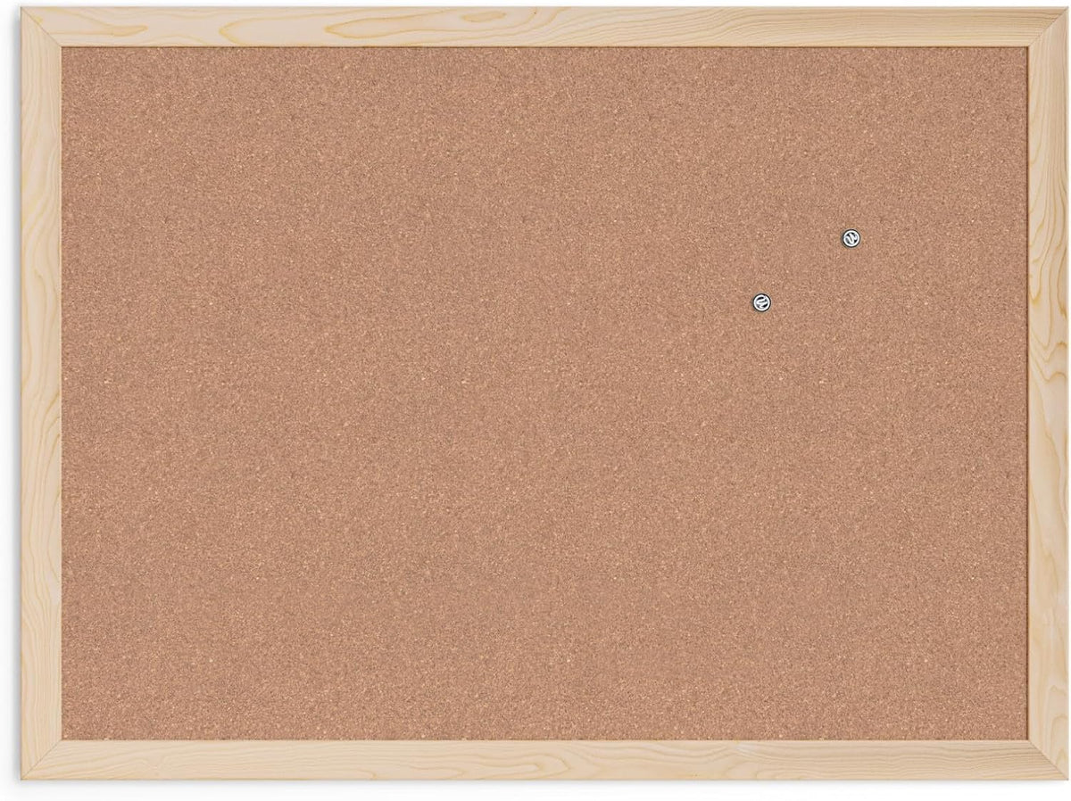 18" x 24" self-healing natural cork surface that conceals pin holes