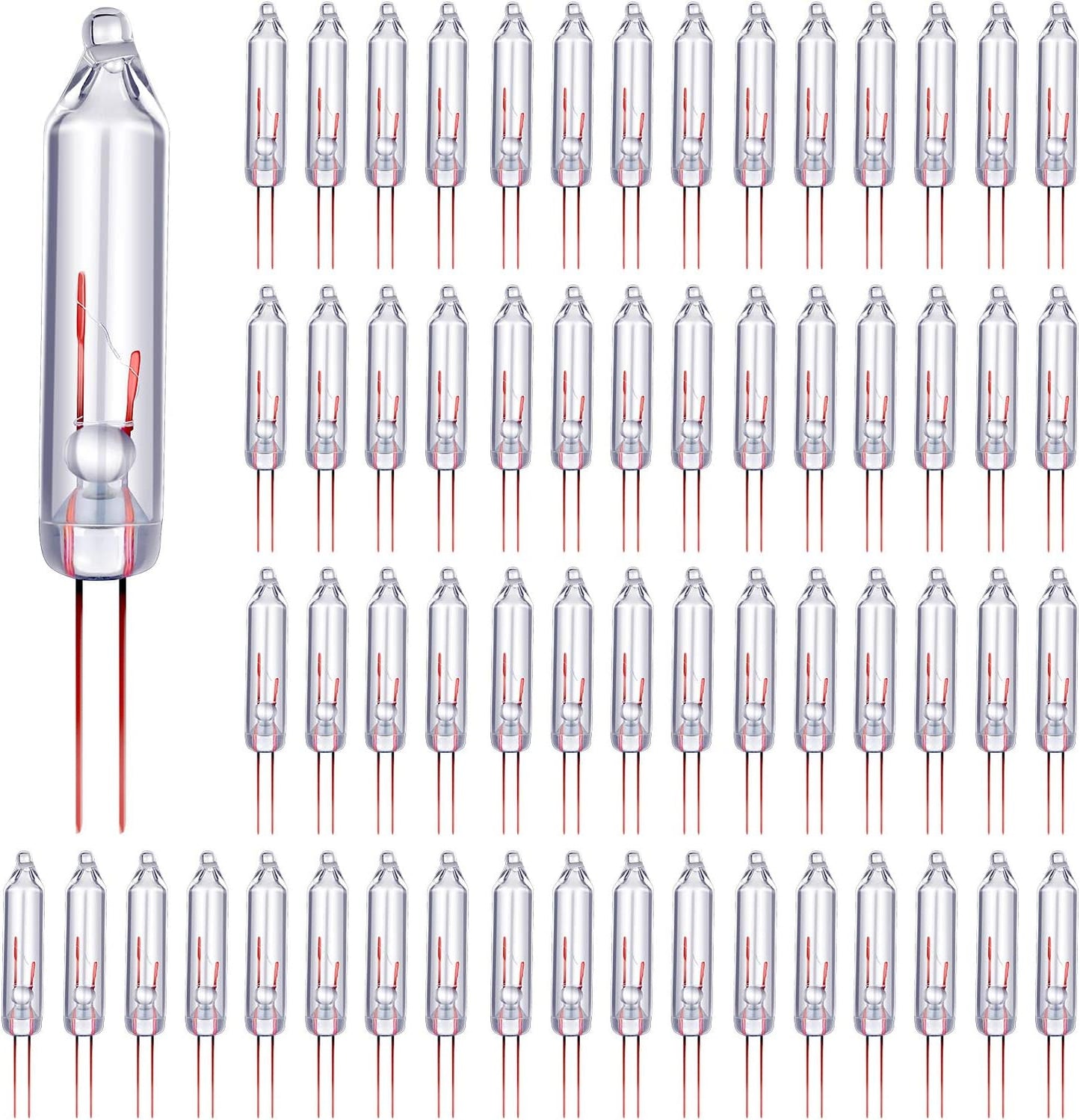 2.5 volt / 0.42 watt incandescent mini bulb with e17 shape and e26 base