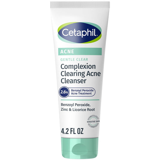 2.6% micronized benzoyl peroxide for fast-acting yet gentle breakout clearing
