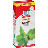 McCormick Pure Mint Extract – Kid-Friendly Baking Extract for Chocolate Mint Cookies and Cupcakes, Non-GMO and Gluten-Free