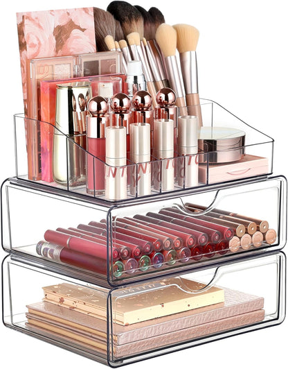 2 pull-out drawers with slide rails and built-in stoppers