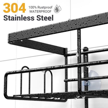2-tier basket with 16 total compartments for maximum organization