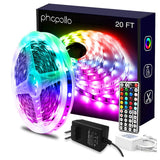 PHOPOLLO Smart LED Strip Lights – Christmas Gift for Daughter, Bedroom Aesthetic with Remote