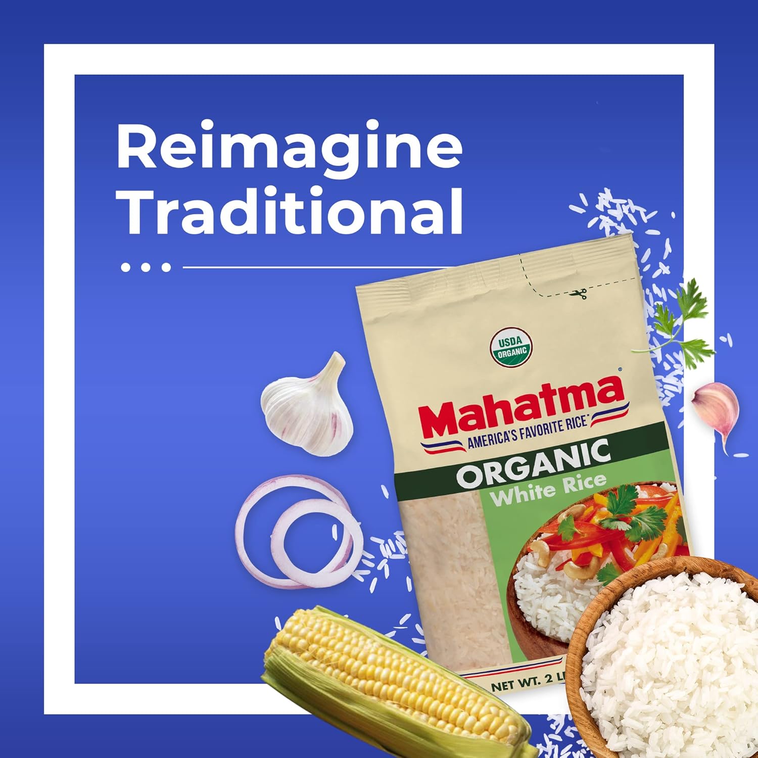 20-minute stovetop cook time (1 cup rice to 2 cups water)