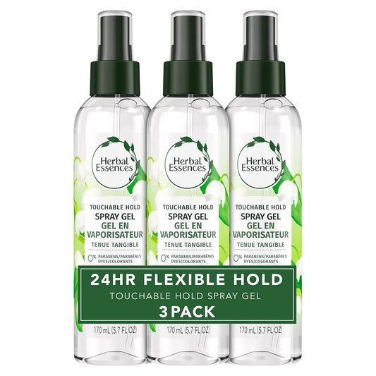 24-hour touchable hold formula in an aerosol spray-gel format