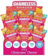 Shameless Snacks Berry Blast Gummy Pack – Low-Sugar Vegan Snack for School Lunches and Playdates