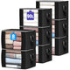 Black - 8 Pack-90L