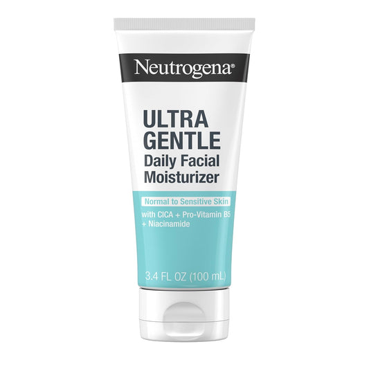 3.4 fl. oz pump or tube bottle designed for daily face and neck application