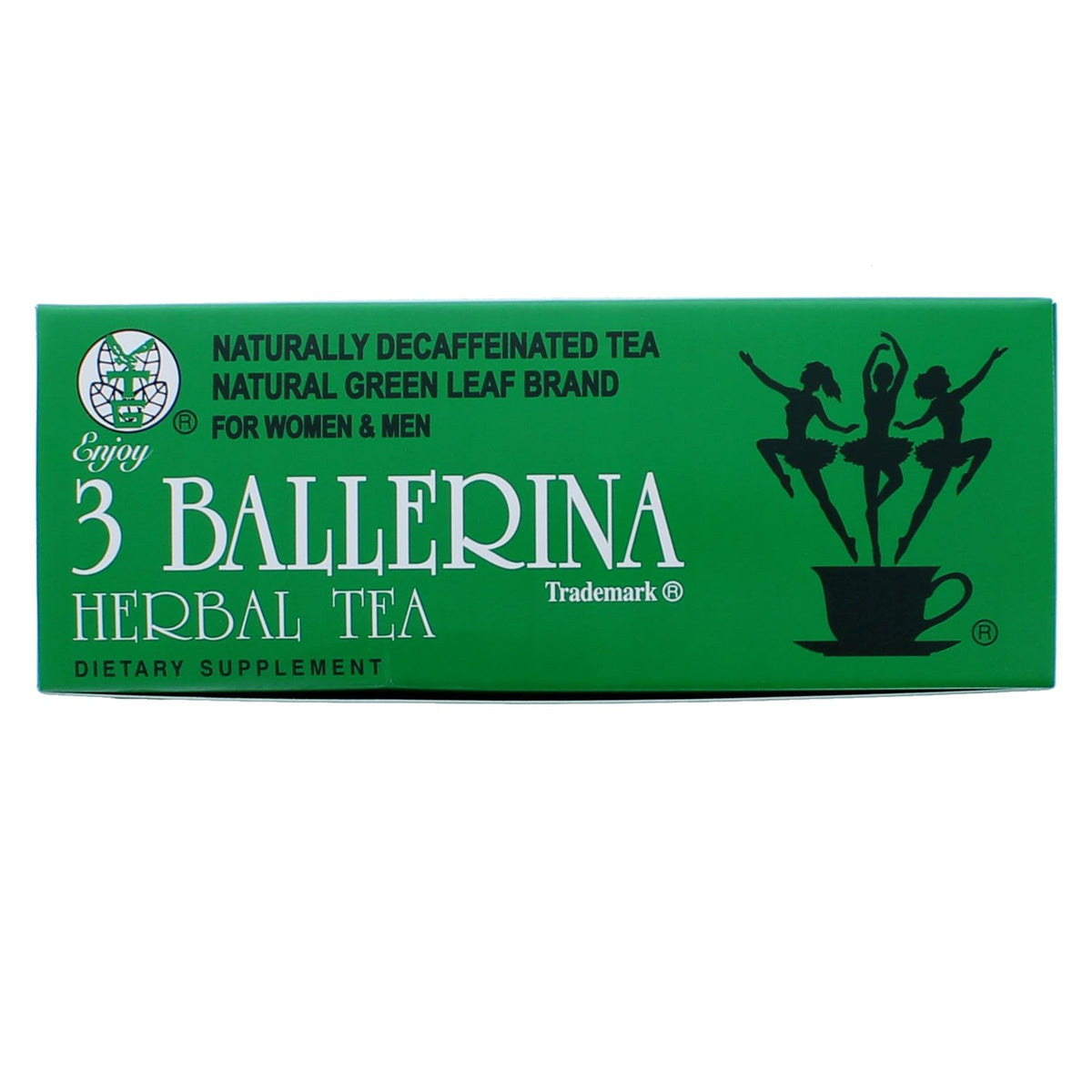 3 Ballerina Tea - 18 Bags by 3 Ballerina | Thoughtful Birthday Gift for Her, Gentle Detox & Bloating Relief