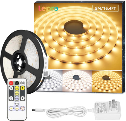 3 tunable color temperatures: 6000k cool white, natural white, and warm white