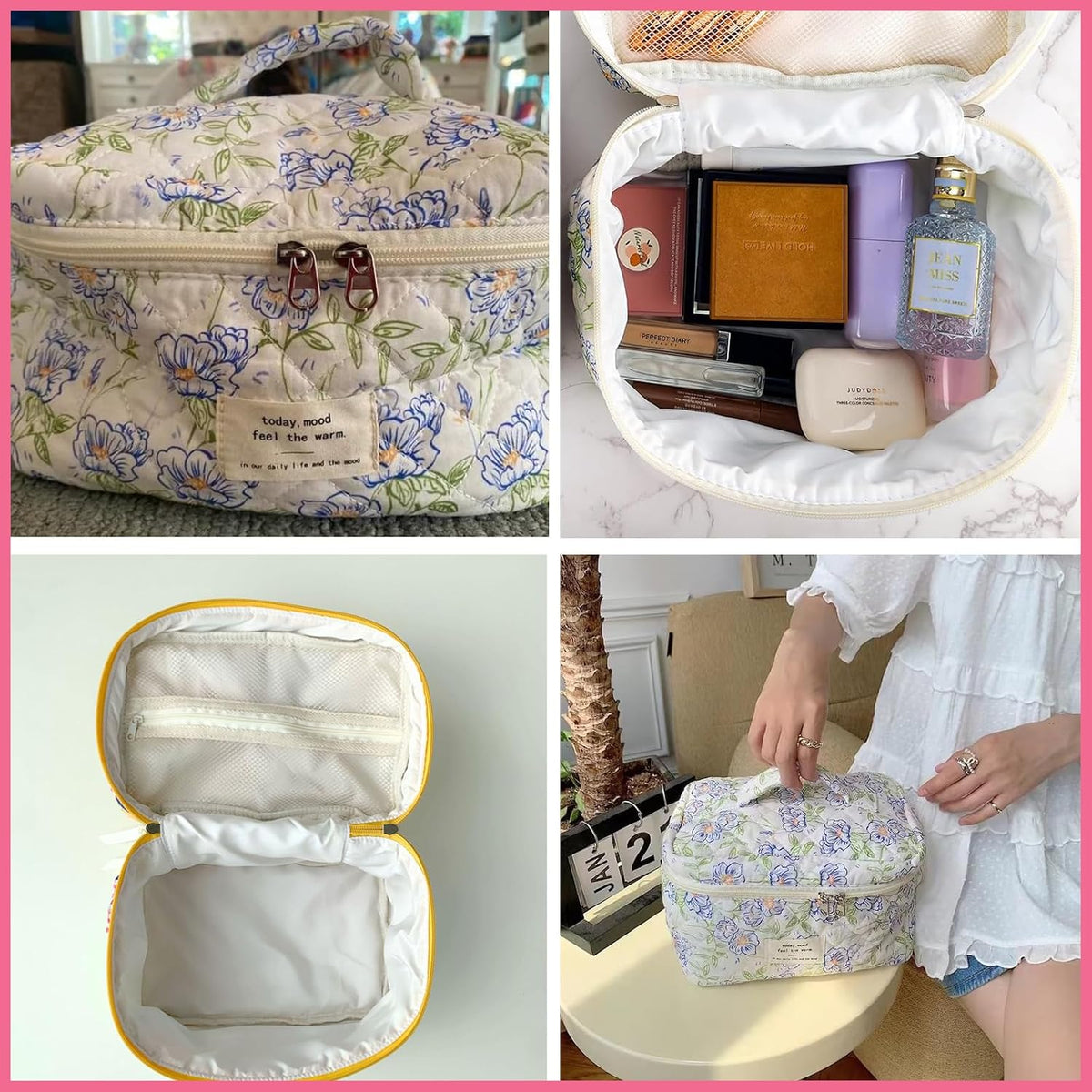 30+ pattern and color variants including florals, bows, animals, and patchwork