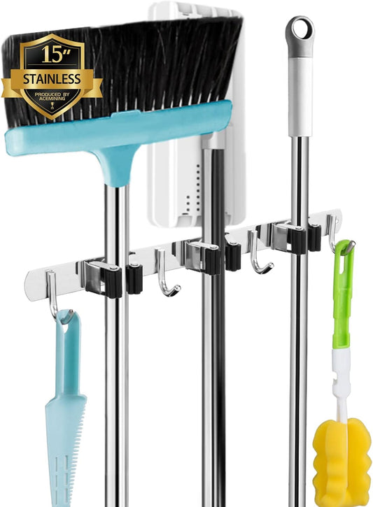 304 rustproof stainless steel construction (more durable than plastic)