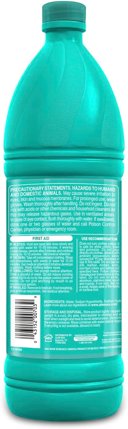 32.12 fl oz liquid bleach bottle (only available size variant)