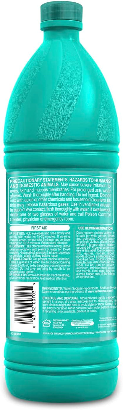 32.12 fl oz liquid bleach bottle (only available size variant)