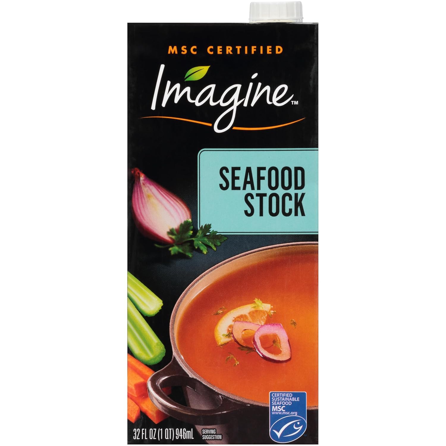32 fluid ounce shelf-stable carton