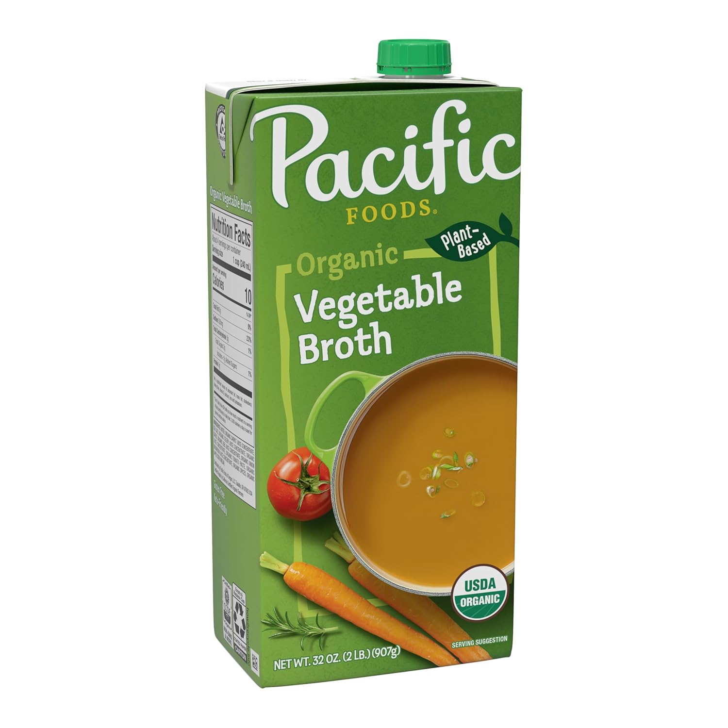 32 oz recyclable carton (approximately 4 servings)