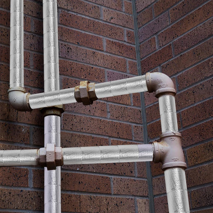 33ft Pipe Wrap Insulation for Outdoor Use - Weatherproof Foam Tape for RV Hookups, Patio Faucets and Campsite Plumbing