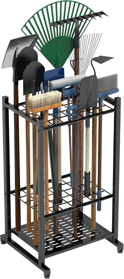 35-tool slot capacity in a space-saving square design