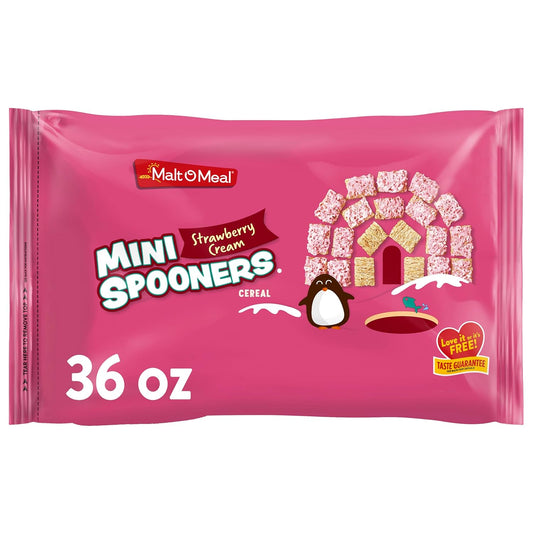 36 oz resealable bulk cereal bag sized for families