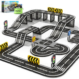 [BRAND] Magnetic Tile Road Expansion Gift Set – New Year and Special Occasion Gift for Kids Who Love STEM Play