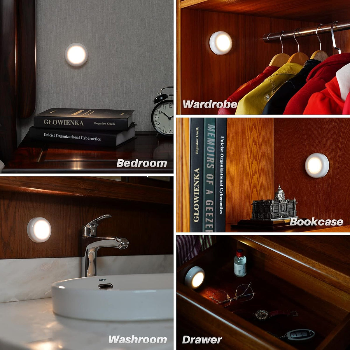 4 high-cri 90 leds producing 50 lumens with milky anti-glare diffusion panel