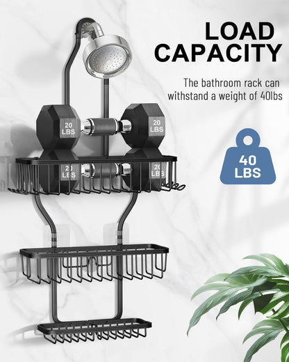 40-pound maximum load capacity across 9 total compartments