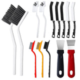 Turbo Bristle 14Pcs Wire and Nylon Brush Set – Reclaim Your Personal Retreat with Cleaner Tile Lines and Sparkling Fixtures