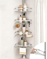 SEIRIONE Corner Shower Caddy – Stylish First-Apartment Gift for Friends Starting a New Place